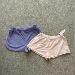 NWT/NWOT Urban Outfitters/Anthropologie Terry Short Bundle Size Medium